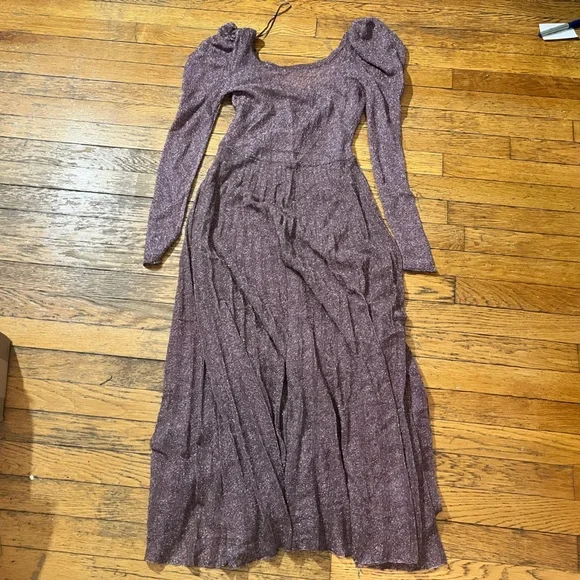 zara purple glitter dress Zara Bead Sequin Dress Purple